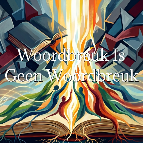 woordbreuk is geen Woordbreuk