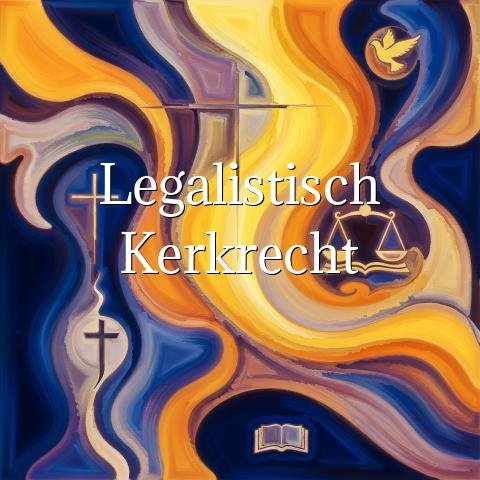Legalistisch kerkrecht